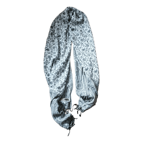 Paisley cashmere scarf
