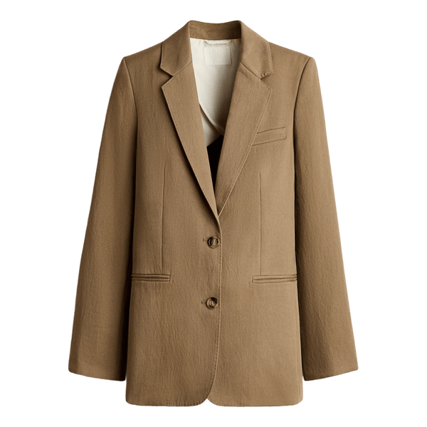 Beige blazer fra H&M