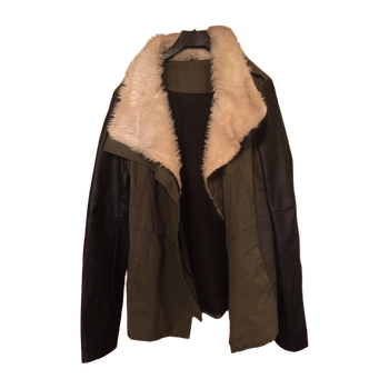 She inside coat