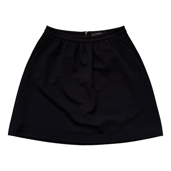 Reserved black mini skirt