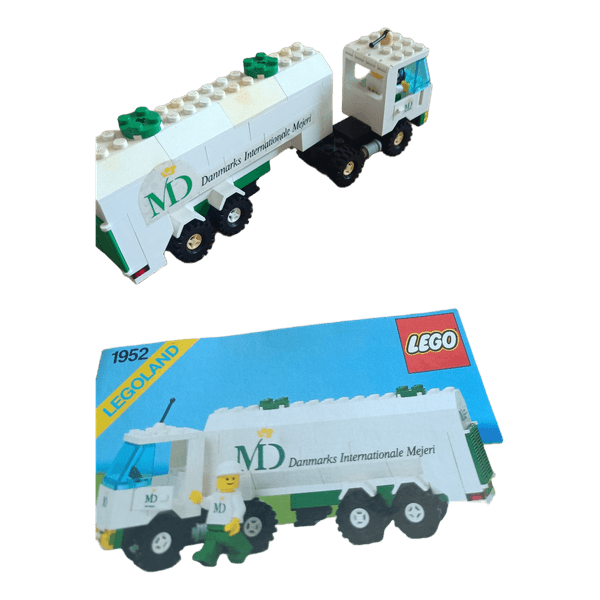 Lego Legoland tankvogn md sjælden udgave
