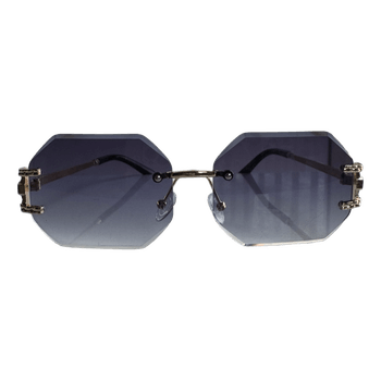 Octagonal gradient sunglasses