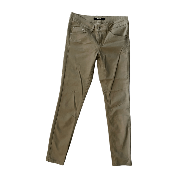 beiget Bikbokin stretch housut