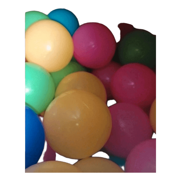 50 Plastikiniu kamuoliuku rinkinys