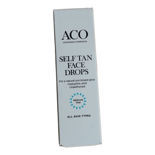 ACO self tan face drops