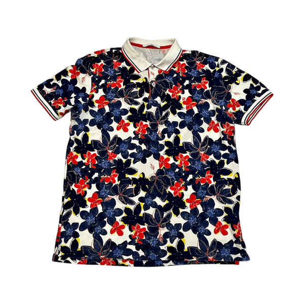 Carolina Herrera floral polo