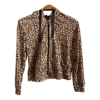 Velour leopardihuppari
