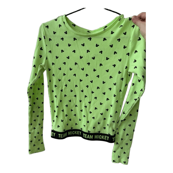 Green Mickey Mouse top