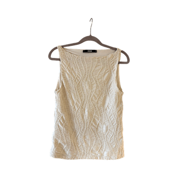 Kermanvalkoinen toppi / S