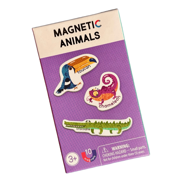 Dodo Magnetic Animals • New, Sealed • Fun English Learning for Kids 🦓🦎🦒