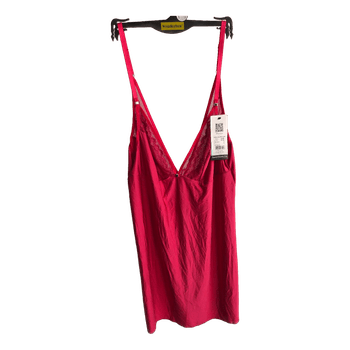 Red lingerie nightdress