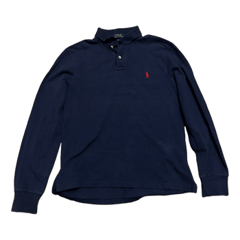 Long sleeve polo shirt