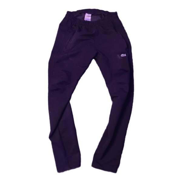 Lacoste Black cotton joggers