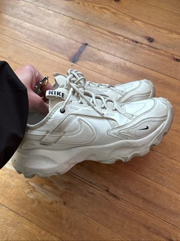 White Nike sneakers