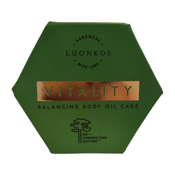 Luonkos Vitality balancing body oil cake