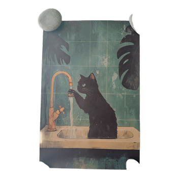 Juliste: kissa (a)