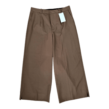 Ruskeat leveät housut