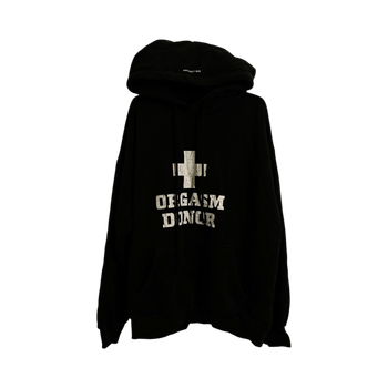 Balenciaga tyylinen Musta huppari project g/r 