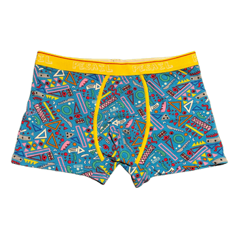 Geometric print boxer briefs