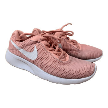 Pink Nike sneakers
