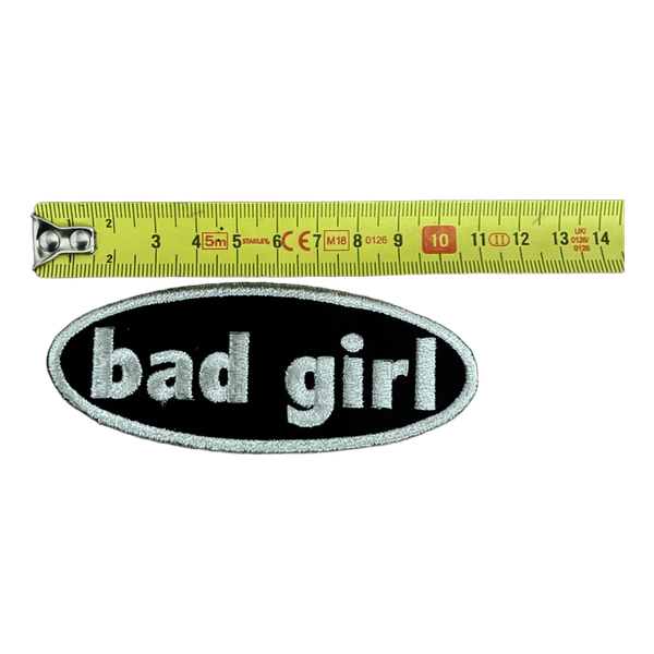 Bad girl kangasmerkki