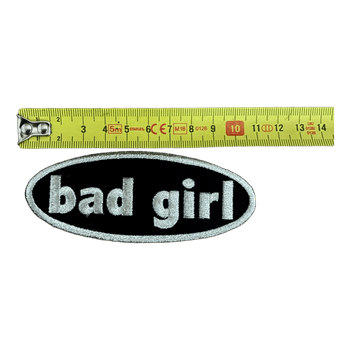 Bad girl kangasmerkki