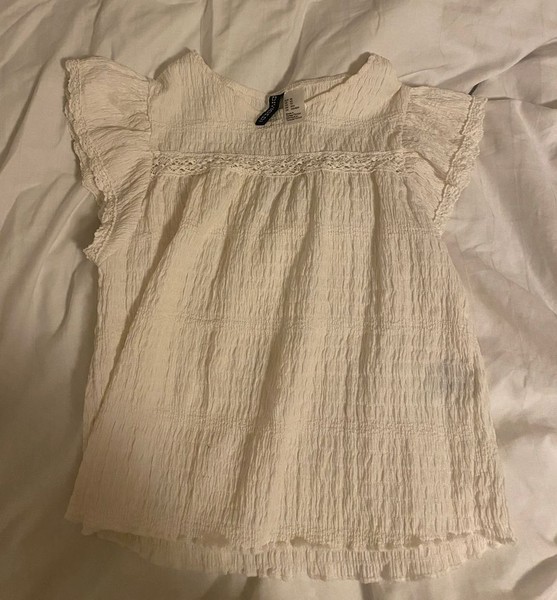 Hvid bluse