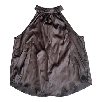 Sort halterneck top