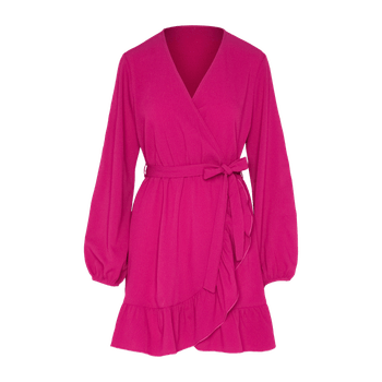 Fuchsia casual dress