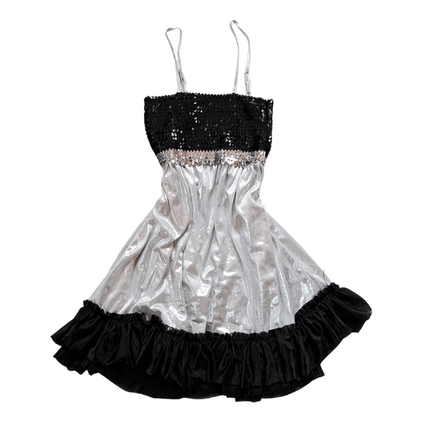 Sequined mini dress