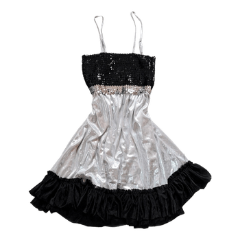 Sequined mini dress