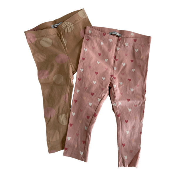 Reserved cotton leggings set