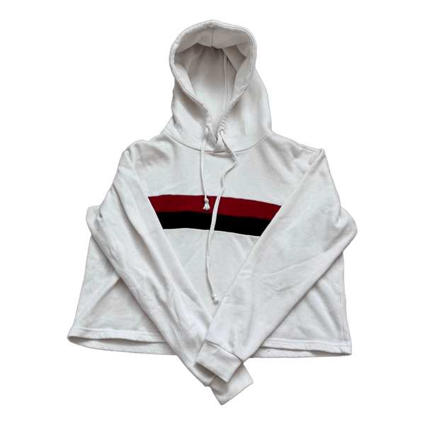 🤍 Forever 21 Cropped Hoodie | Size S | Sporty & Trendy 🤍