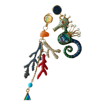 Seahorse earrings