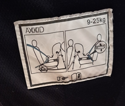 Axkid move turvaistuin, 9-25 kg