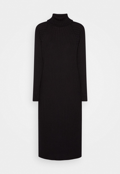 Black bodycon dress