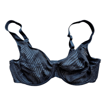 Triumph Black Underwired Bra 80E / 36DD – Comfortable Support Bra