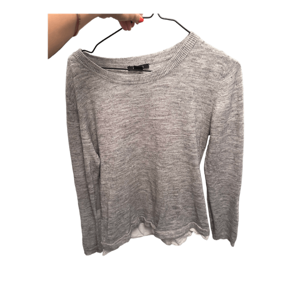 Vintage layered striktrøje