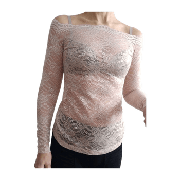 Neo noir blouse