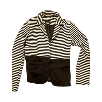 Striped blazer jacket