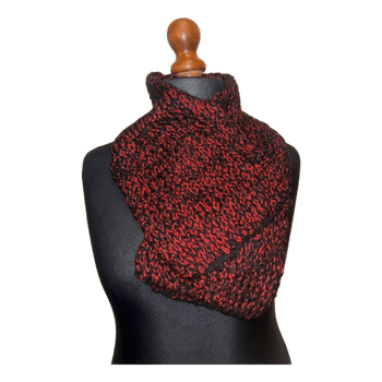 double-sided felt warm scarf