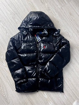 Black puffer jacket