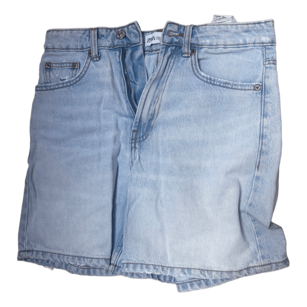 denim shorts Zara
