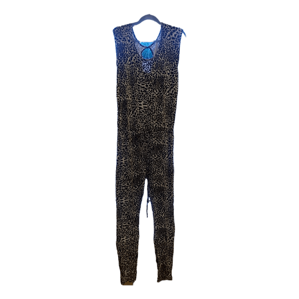Leopard print jumpsuit