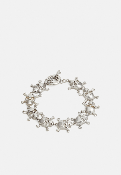 Silver chain bracelet