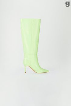 Knee high heel boots
