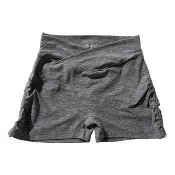 Grey athletic shorts