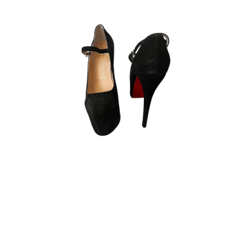 Musta platform-korkokengät (lady duff ) 36