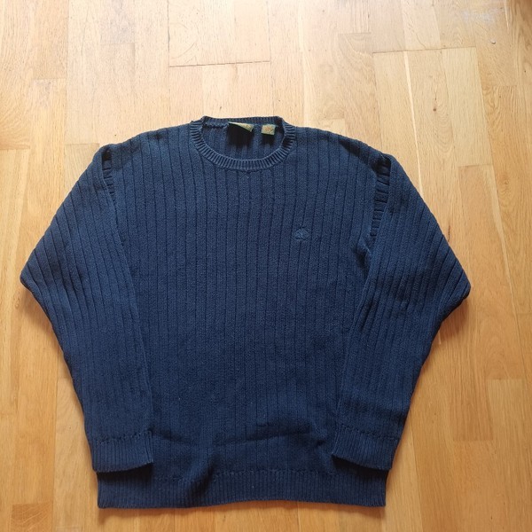 Timberland blue ribbed jumper