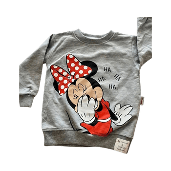 Pelēks Minnie džemperis